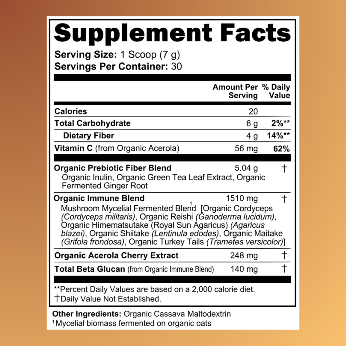 Meltz Fermented Mushroom Blend — Daily Gut, Immunity & Energy Support